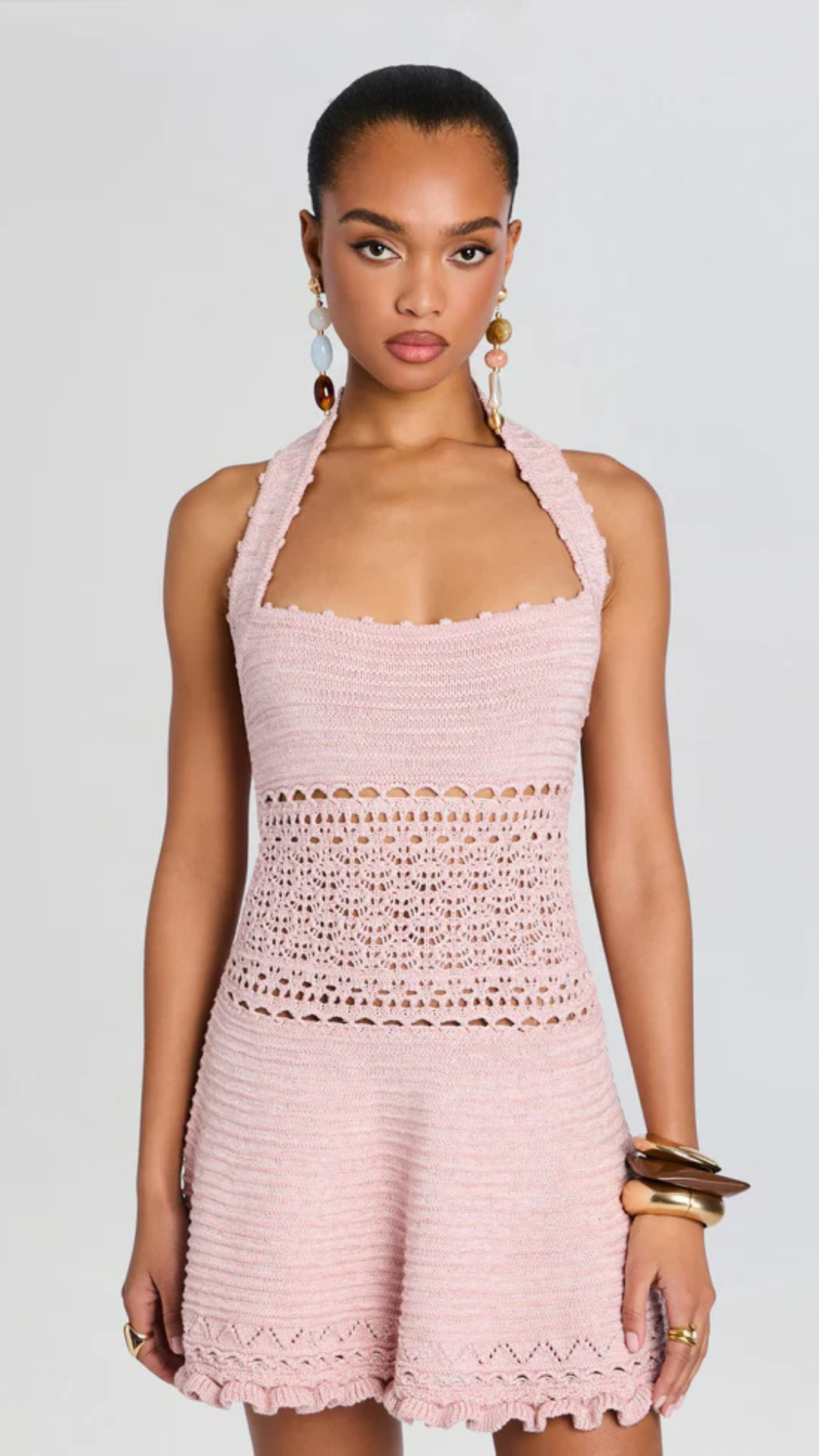 Agnie Crochet Dress