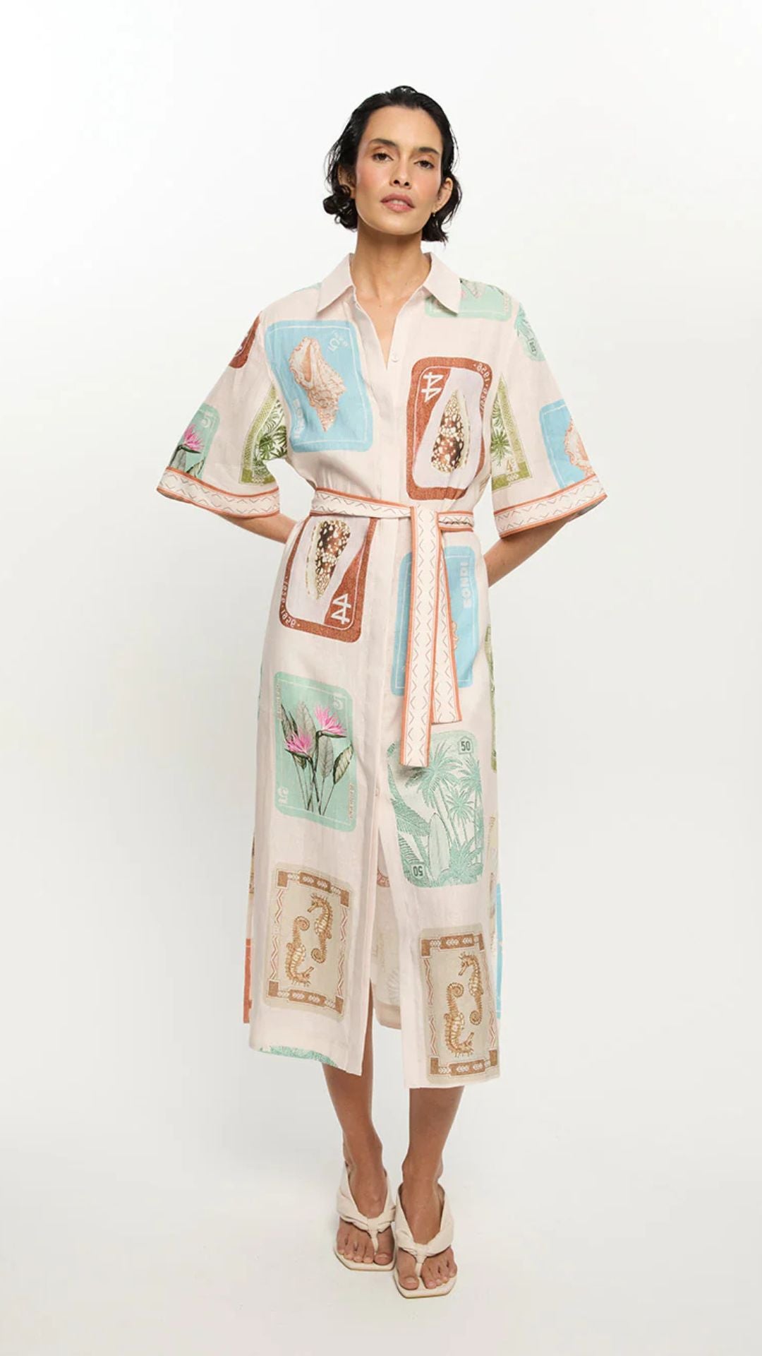 Coastline Shirt Dress