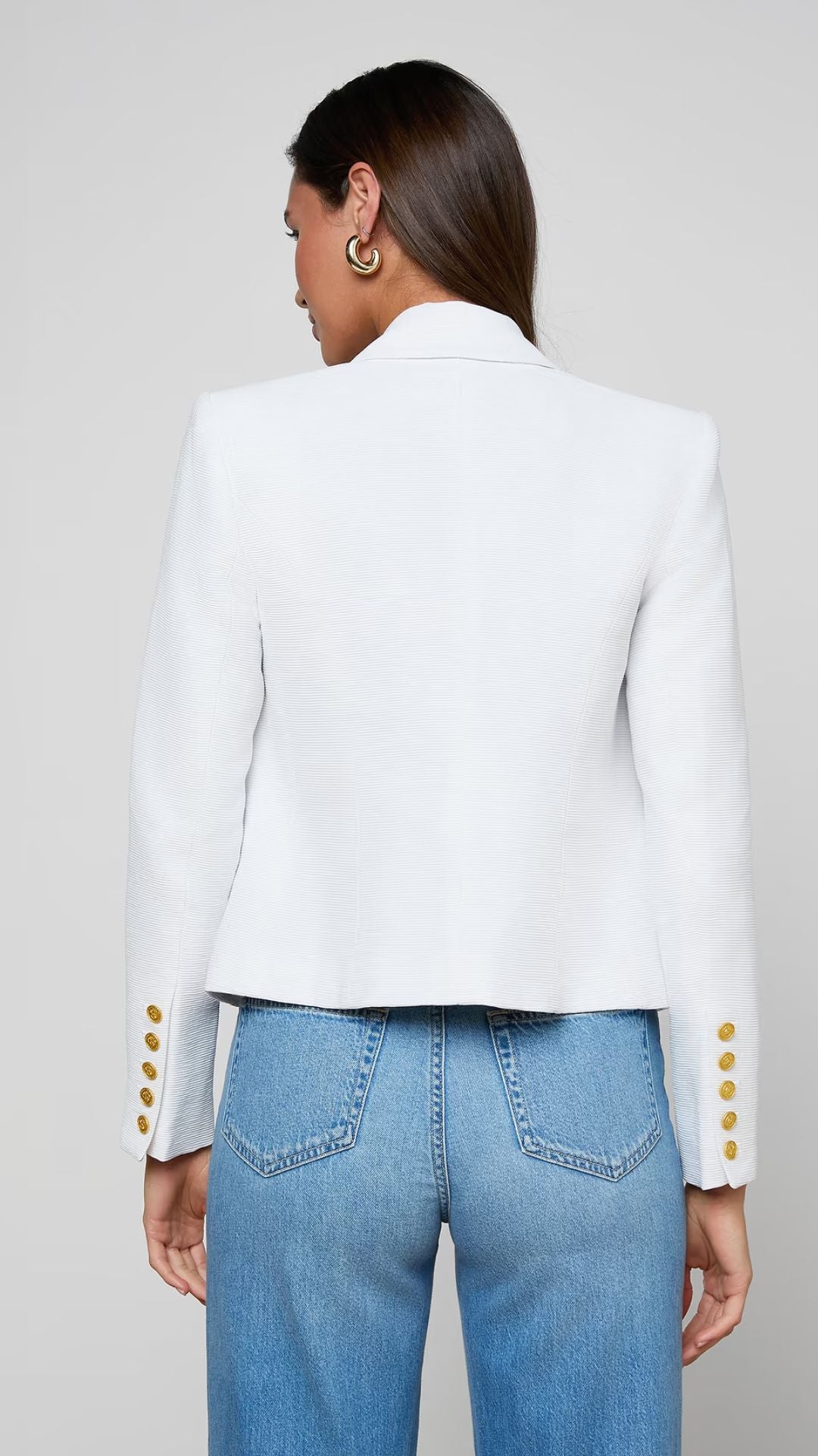Brooke Blazer White - L'Agence