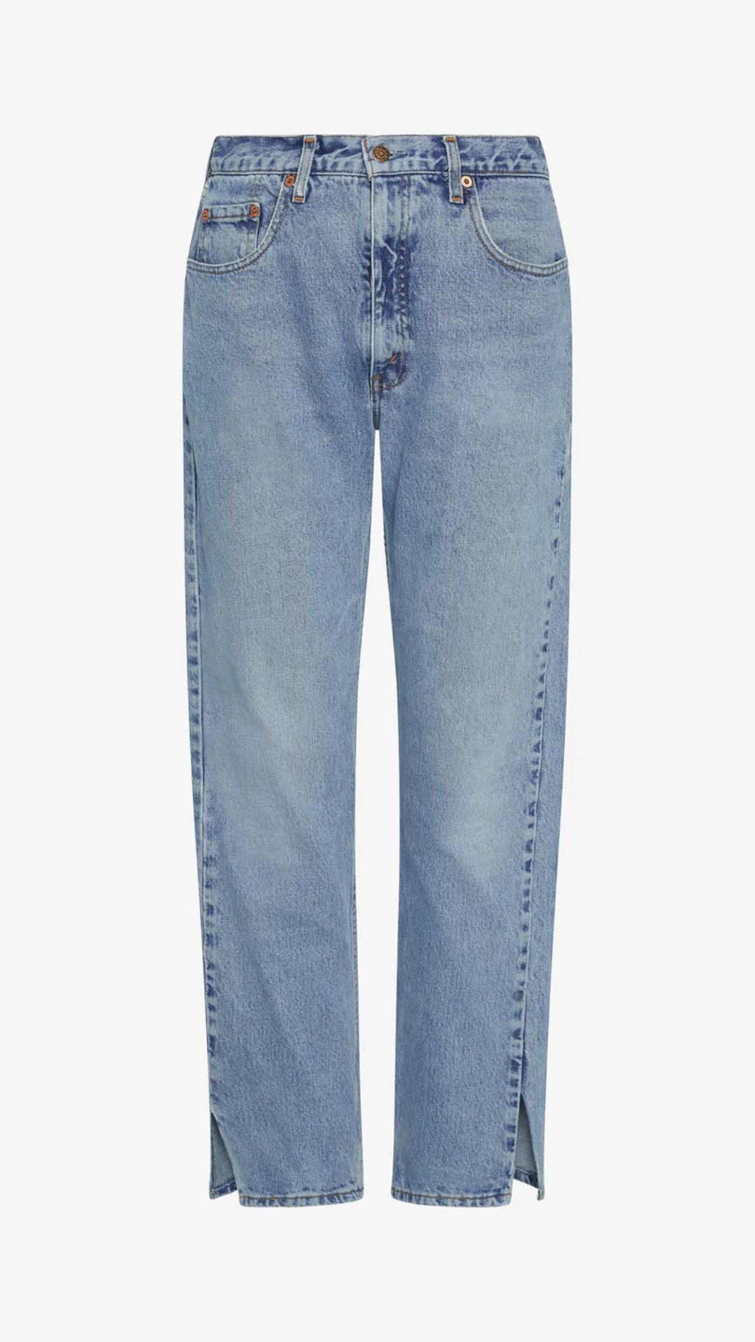 Alyssa Tilted Split Jean - Ali Grace