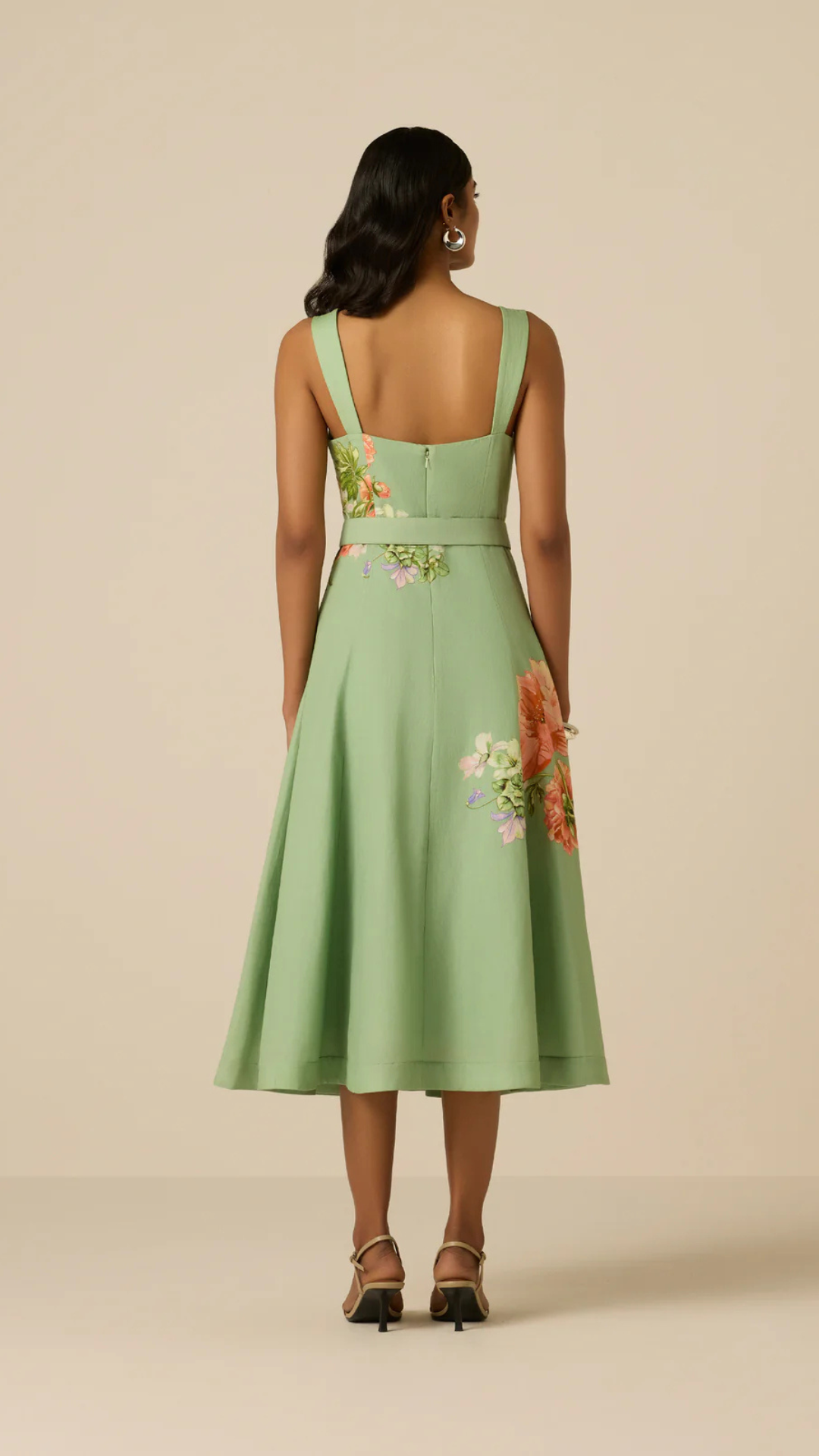 Cove  Buckle Midi Dress
