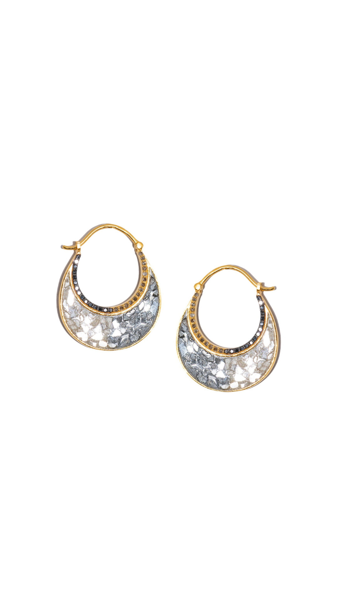 Nin Gold Vermeil Hoops - Shana Gulati