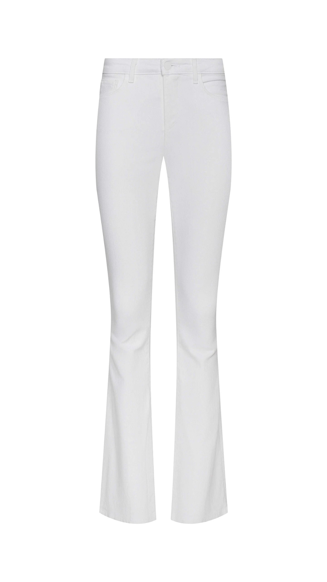 Cara Low-Rise Bootcut Jean Blanc