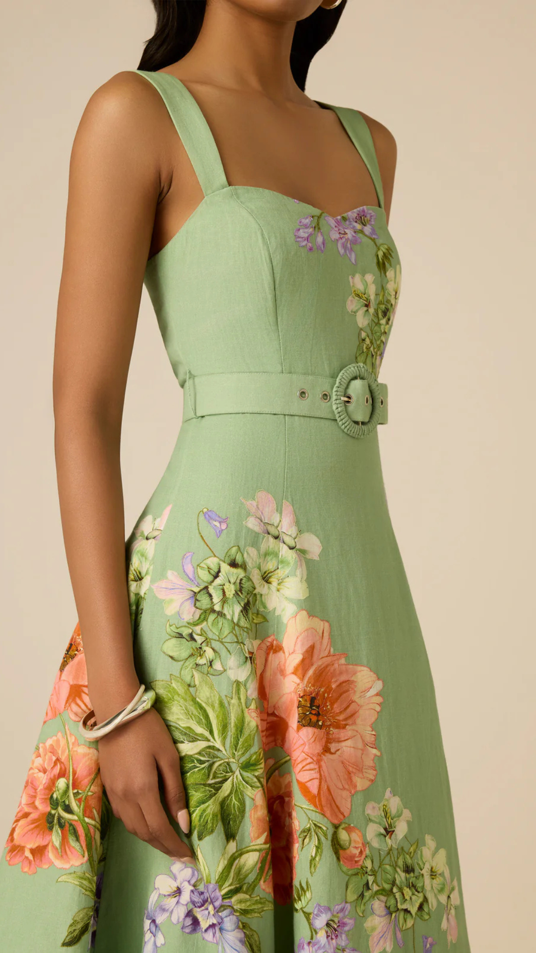 Cove  Buckle Midi Dress
