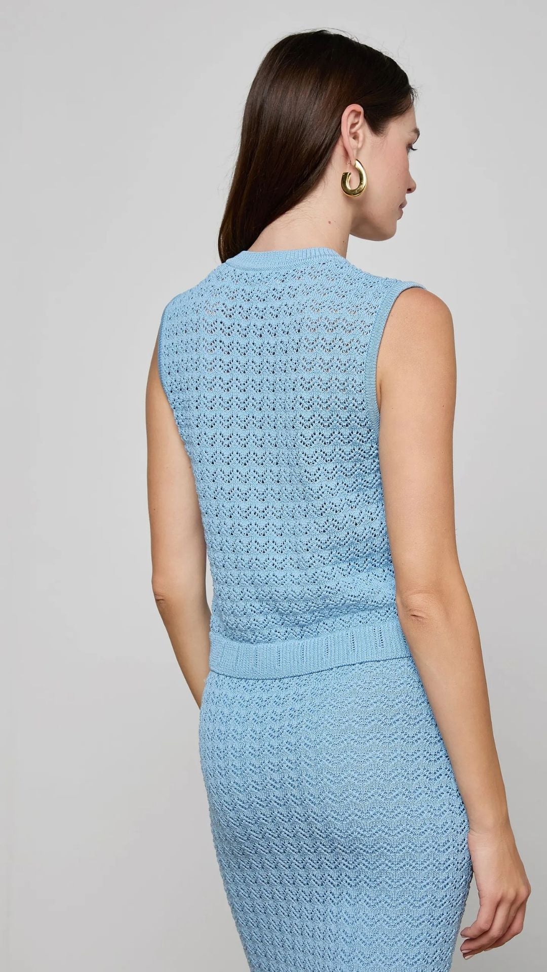 Max Pointelle Knit Top - L'Agence