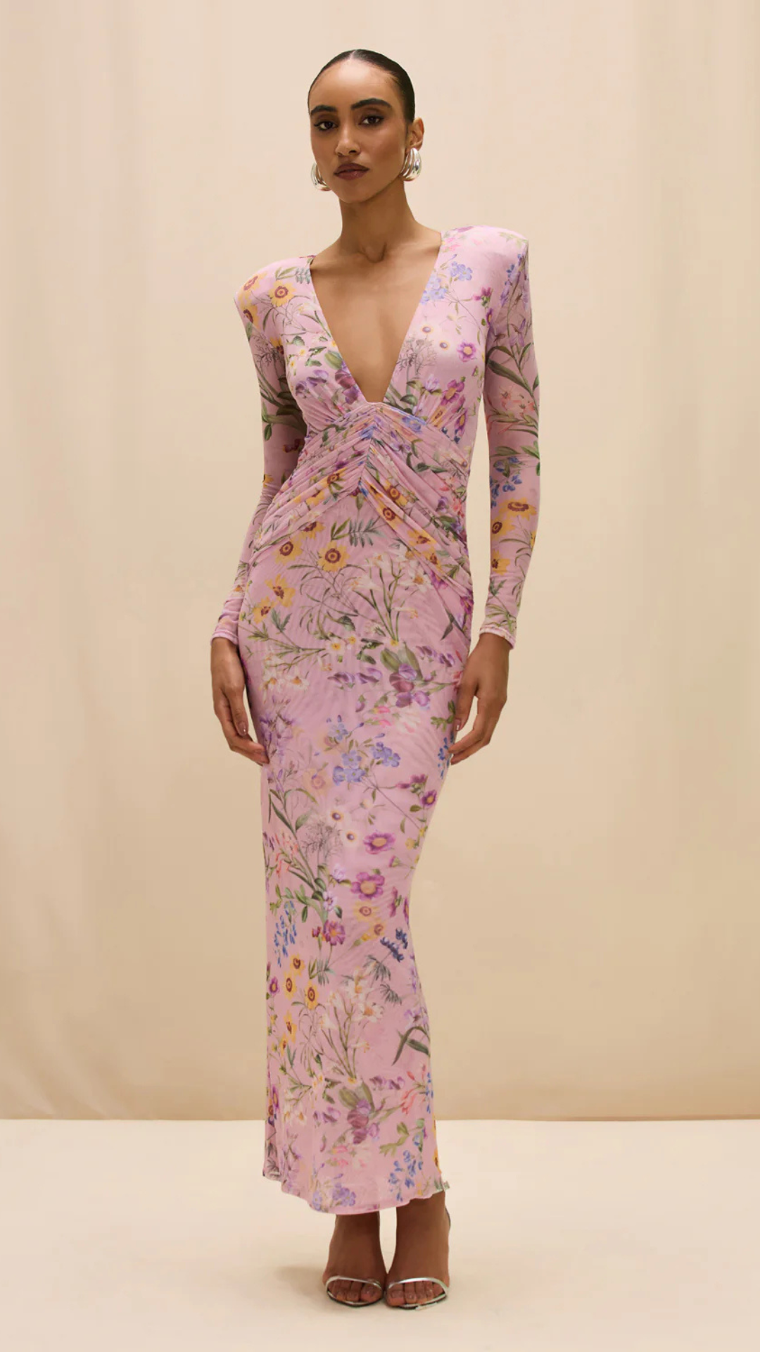 Heather Plunge Maxi