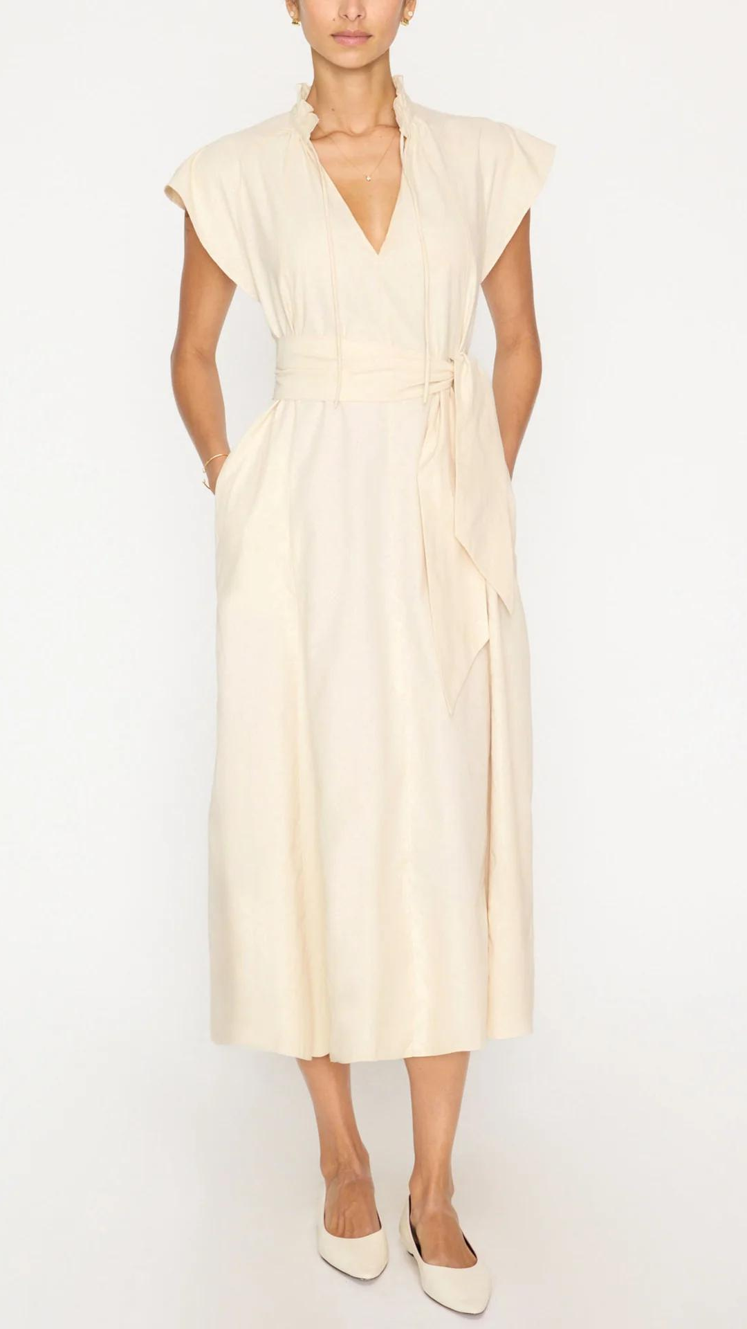 Newport Midi Calico Dress - Brochu Walker