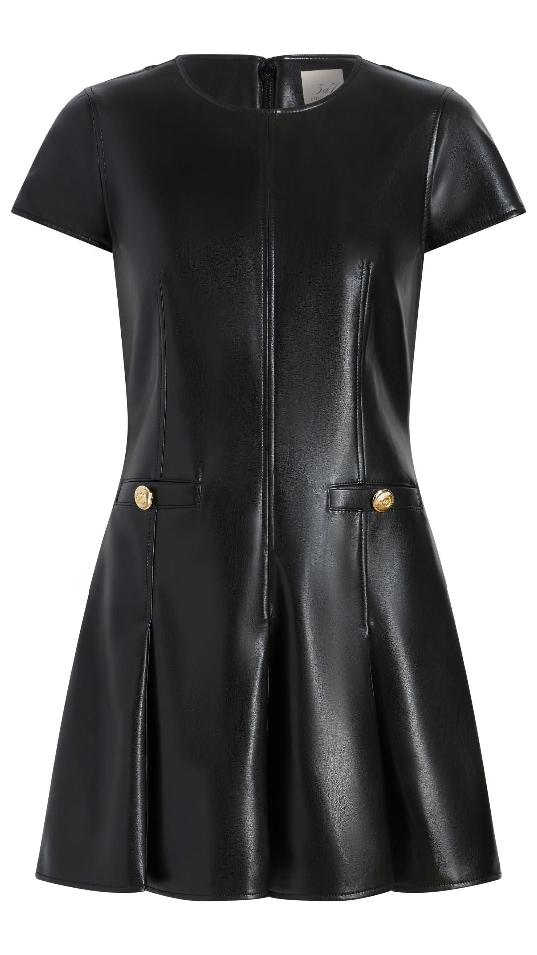 Vegan Leather Nova Dress