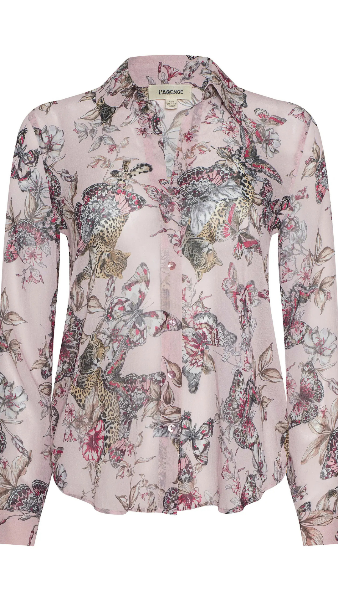 Laurent Blouse Nectar Pink - L'Agence