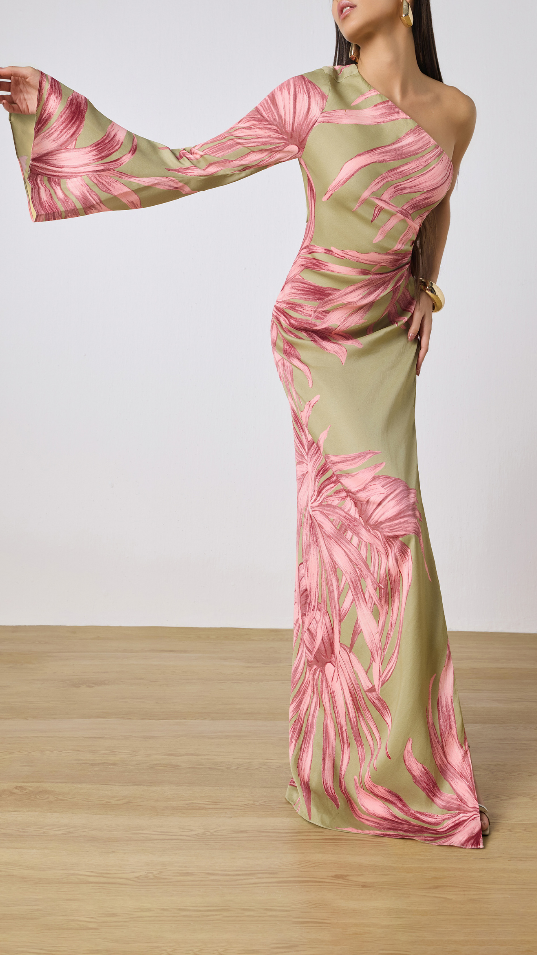 Fawn One Shoulder Dress