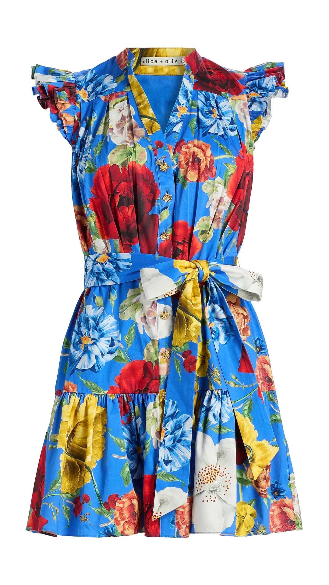 Cora Mini Shirt Dress Endless Blossom