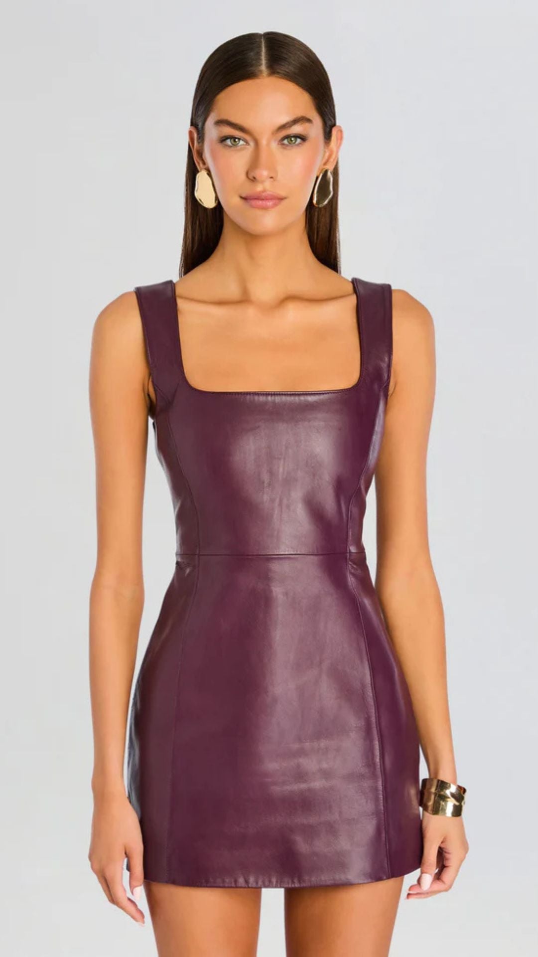 Tilde Leather Dress - Retrofete