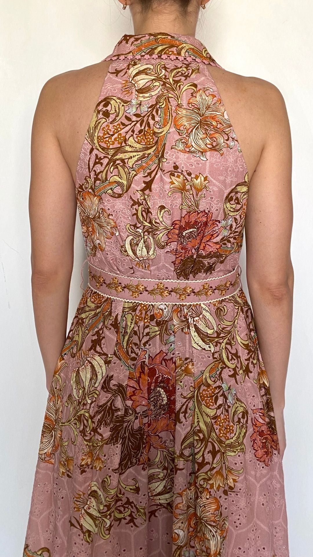 Long Shirt Dress w/ Buckle Belt - Hemant and Nandita