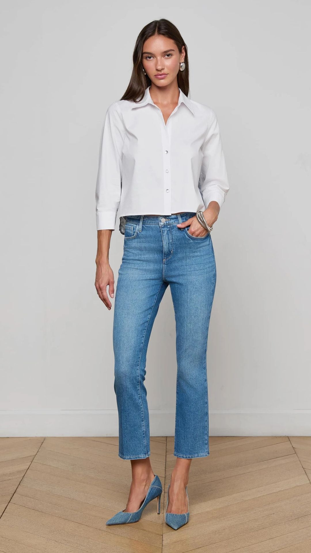 Fawn Panther Print Shirt - L'Agence