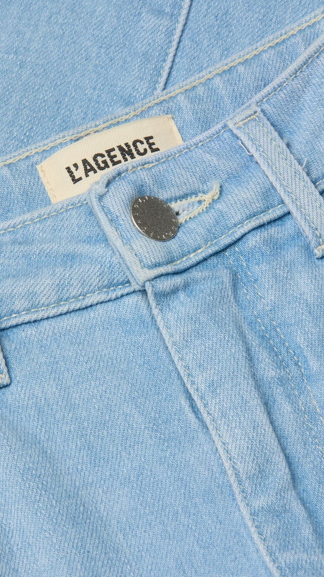 Houston Cropped Wide-Leg Jean - L'Agence