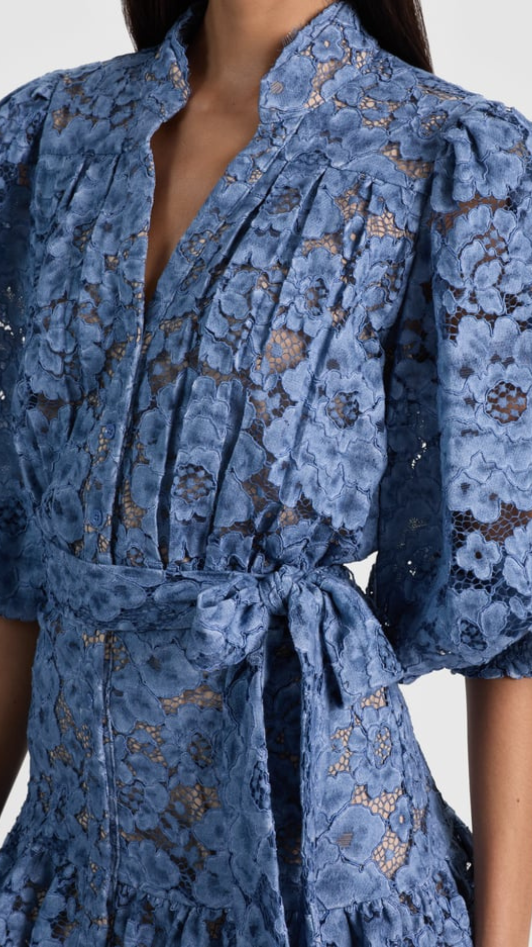 Cora Mini Shirt Dress Indigo