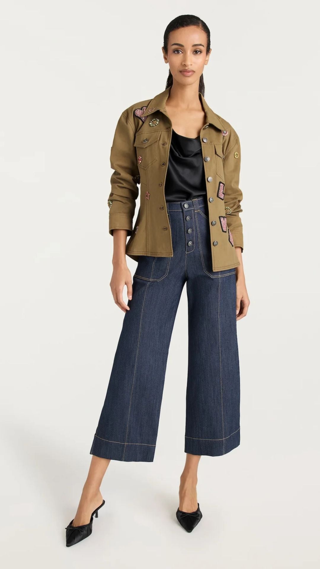 Ditsy Love Schrunched Love Jacket