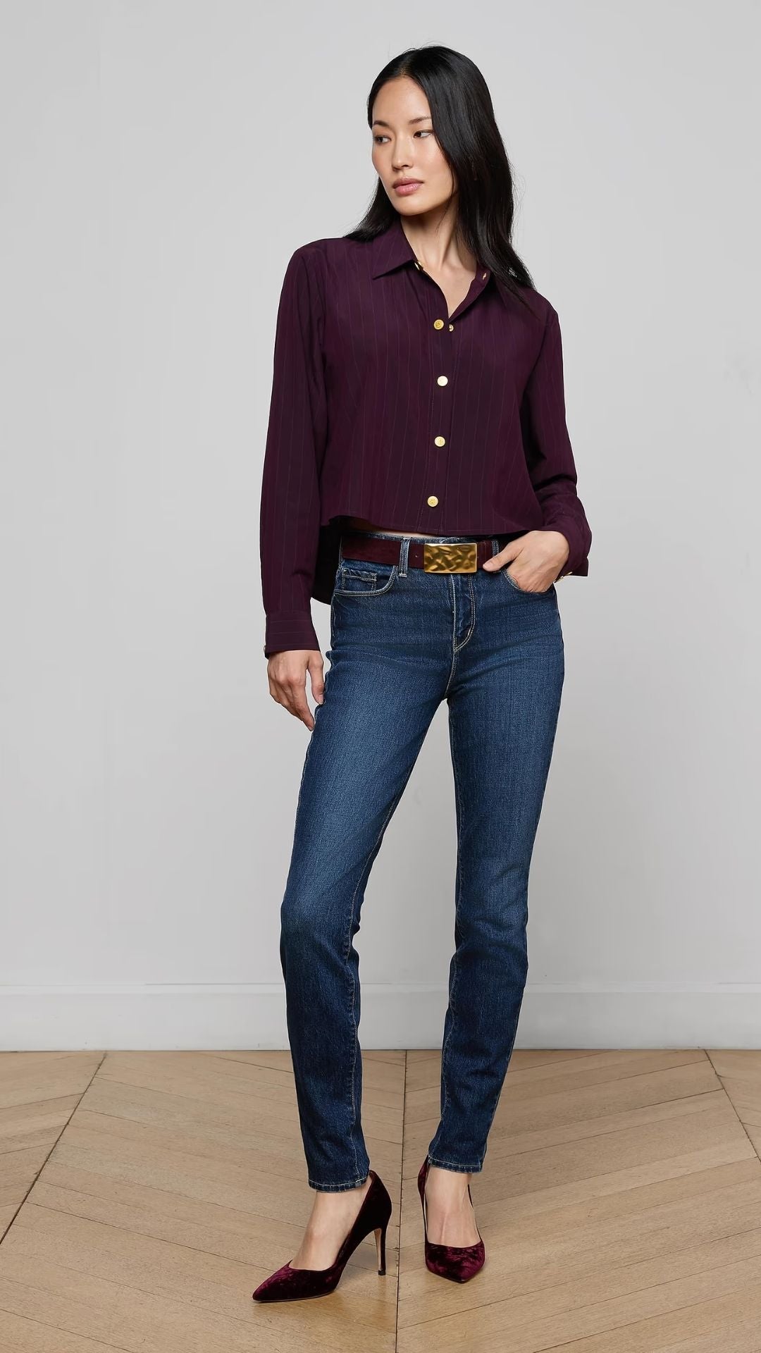 Cosette Pinstriped Shirt - L'Agence