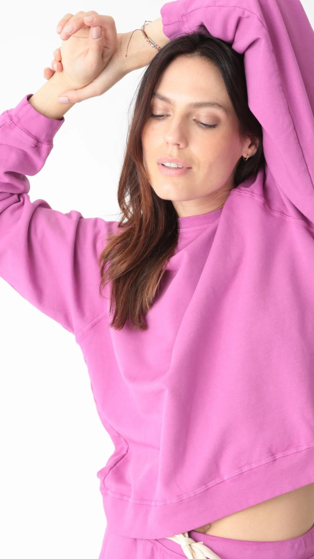 Ronan Pullover - Electric and Rose