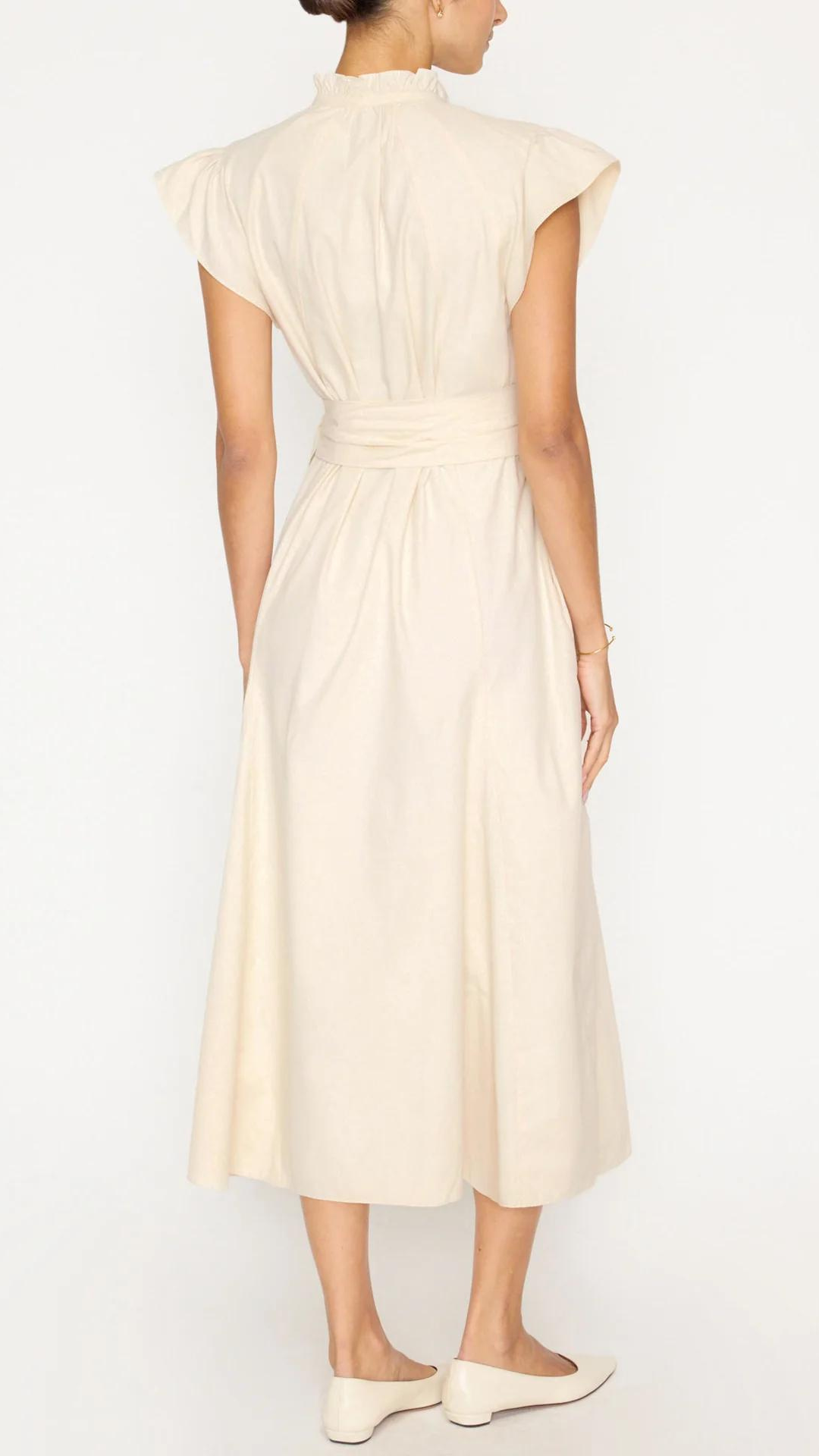 Newport Midi Calico Dress - Brochu Walker