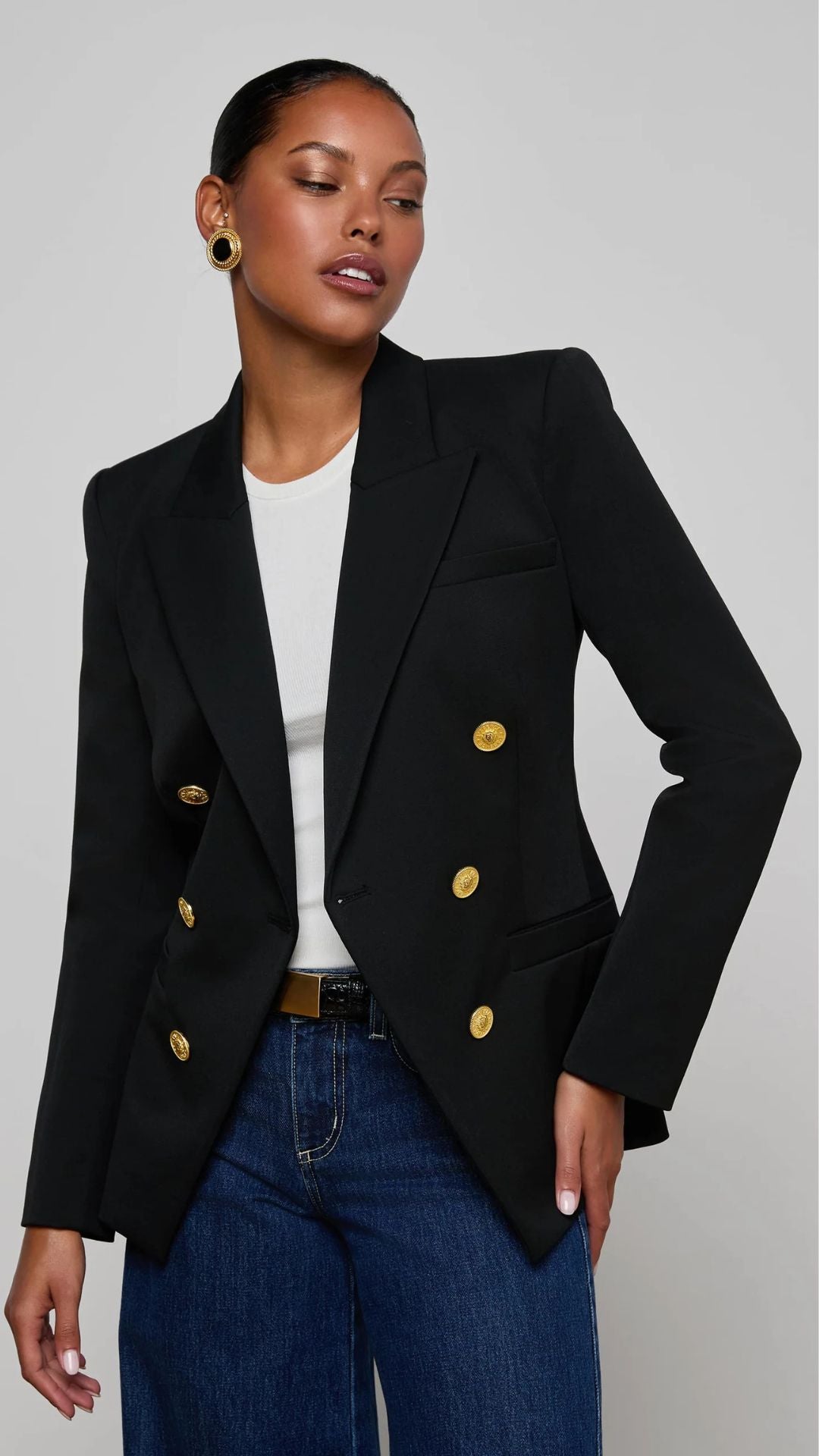 Kyomi Double-Breasted Blazer