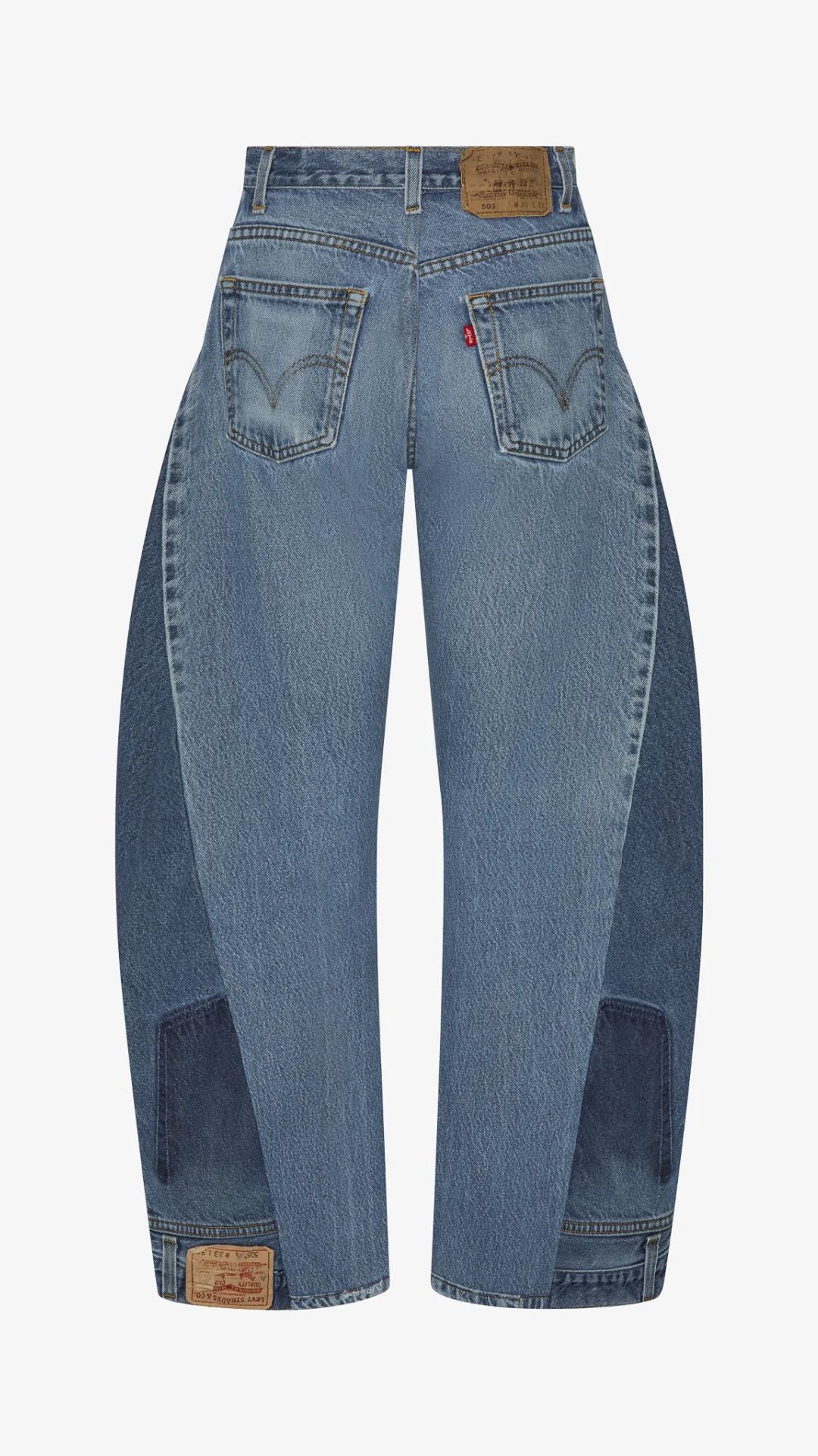 Reverse Two Tone Jean - Ali Grace