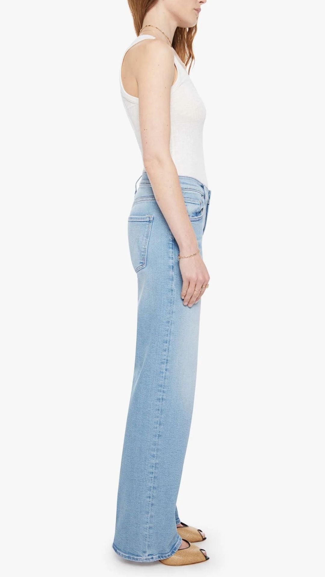 The Mid Rise Maven Sneak - Mother Denim