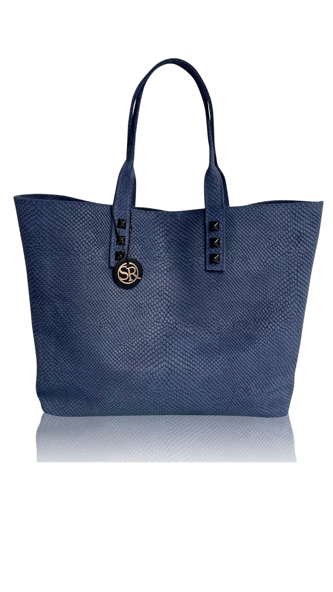 Mazzy Embossed Tote - Seam Reap