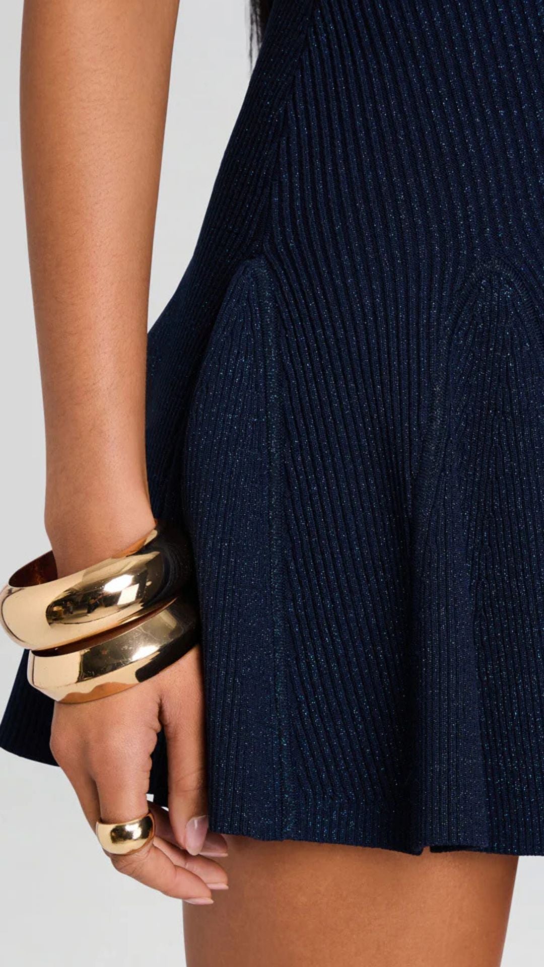 Erica Knit Dress Navy - Retrofete