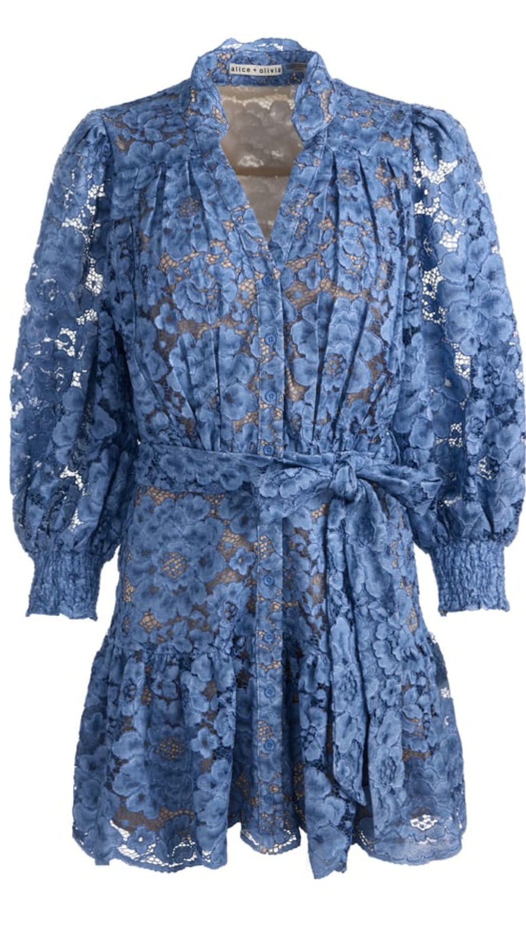 Cora Mini Shirt Dress Indigo