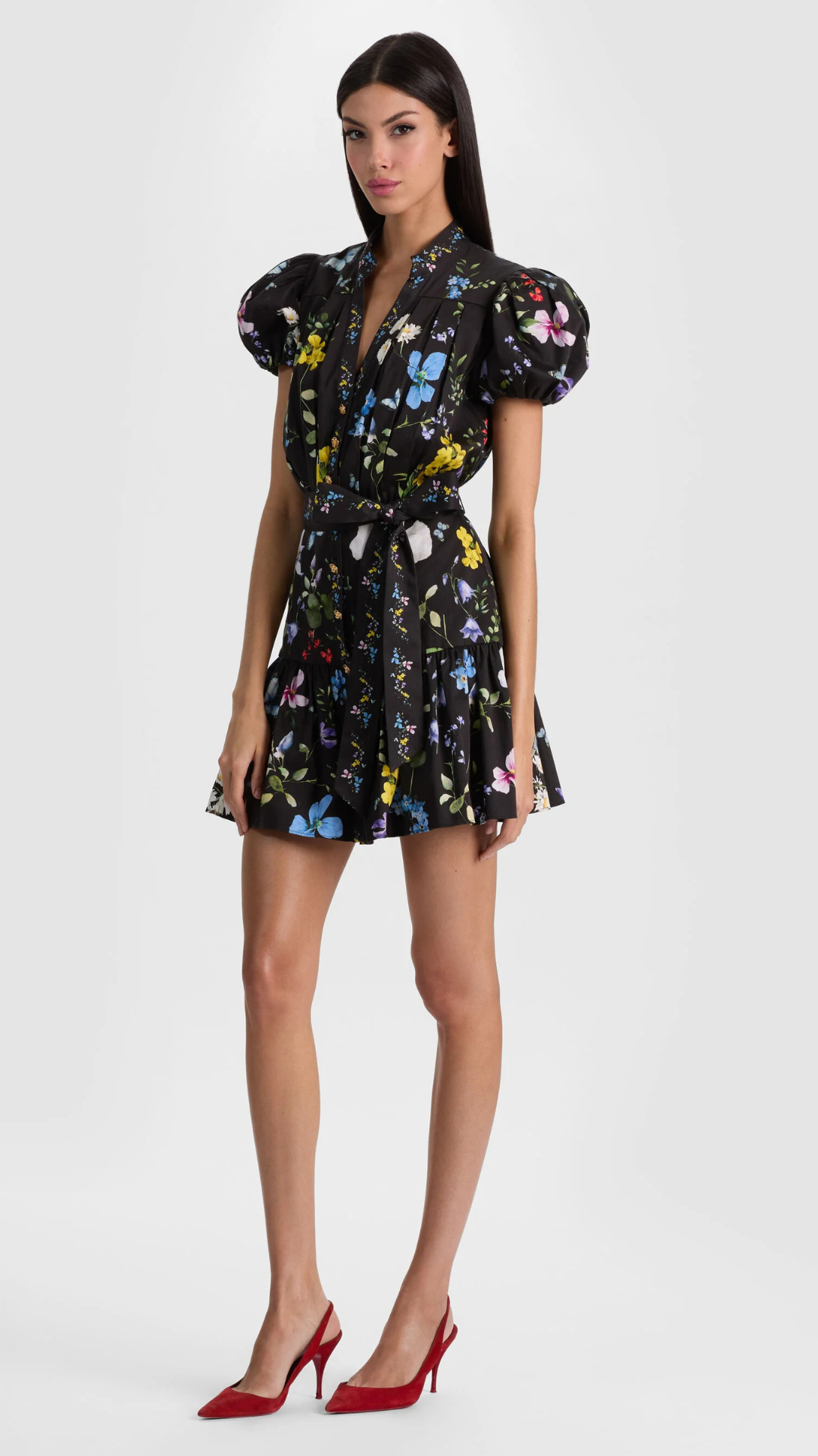 Cora Mini Shirt Dress Vines