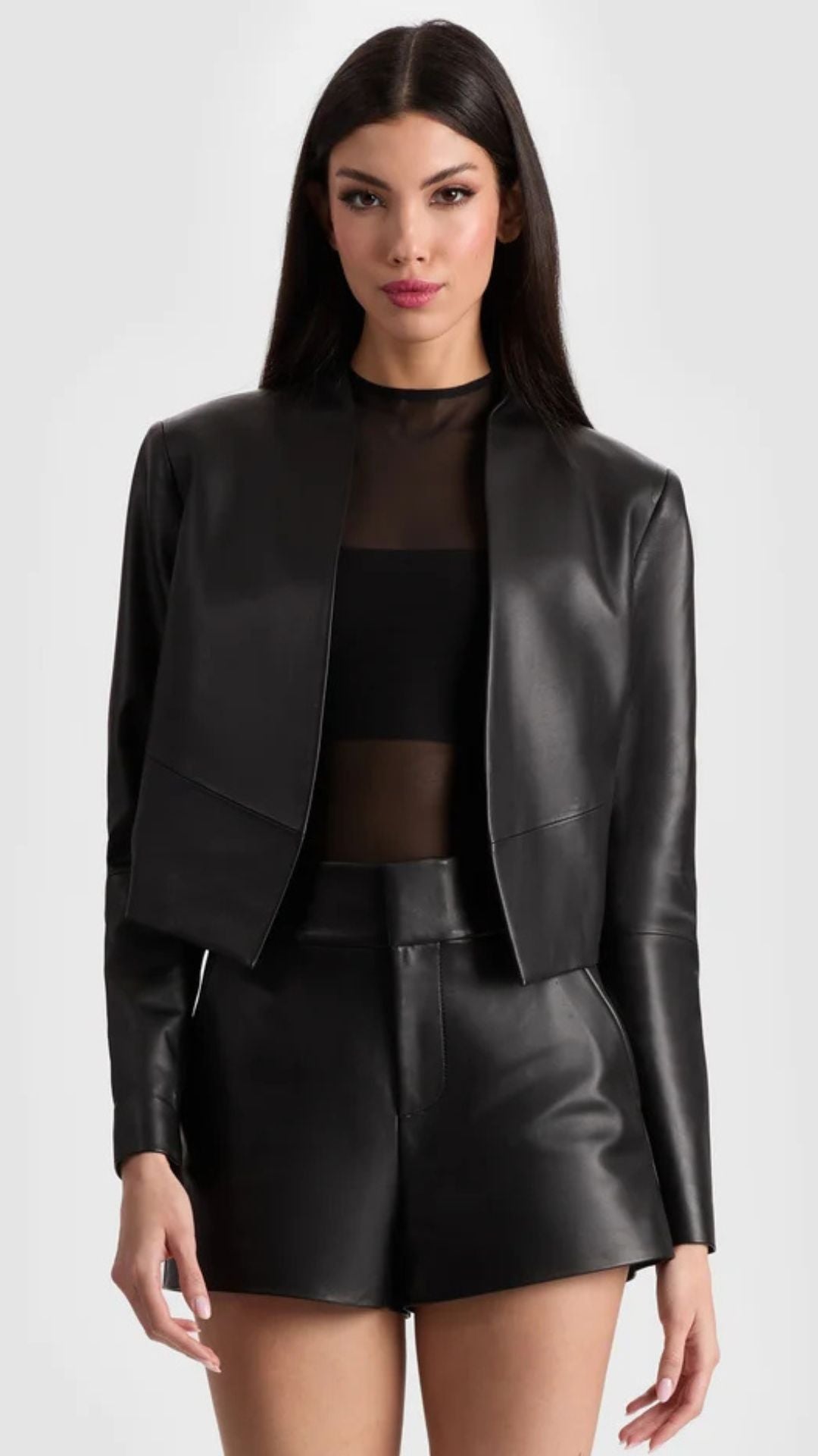 Cady Leather Short