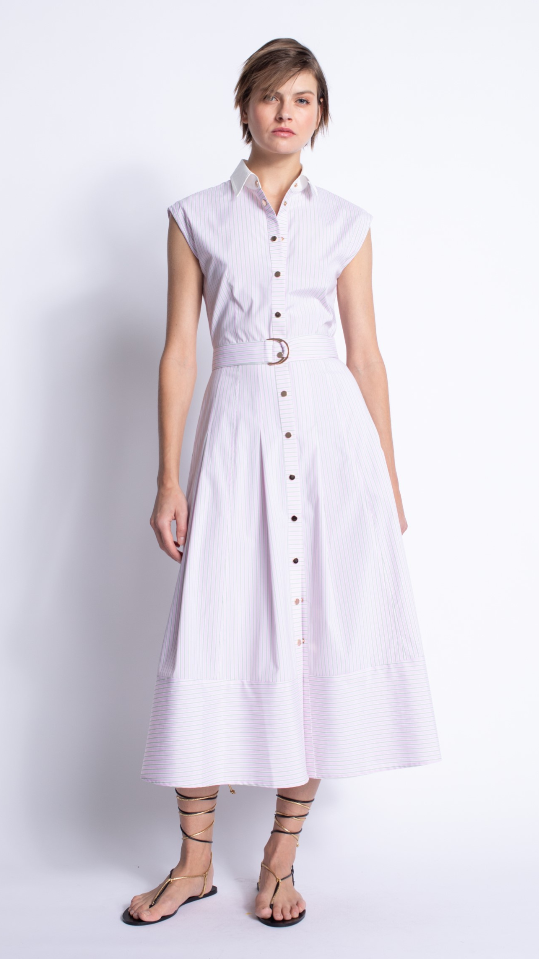 Mara Stripe Dress - Karina Grimaldi