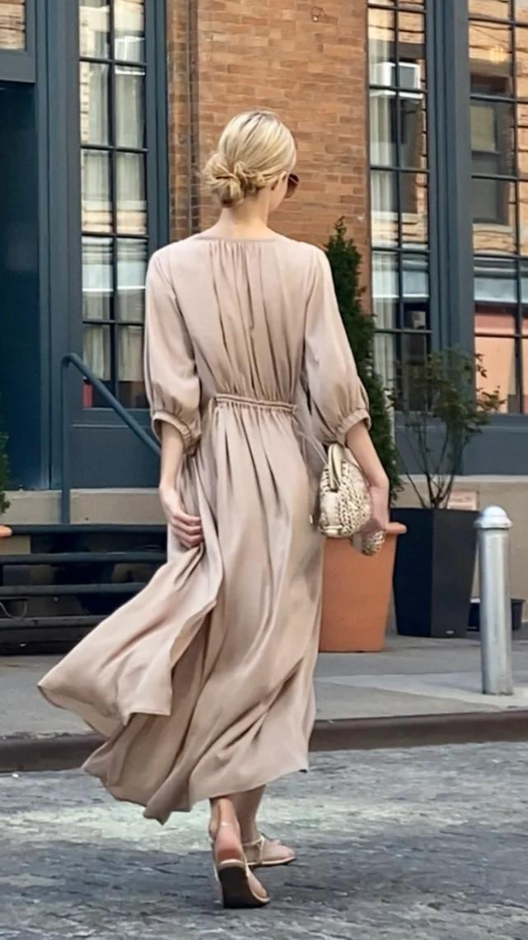 Harper Khaki Dress - Uli Herzner