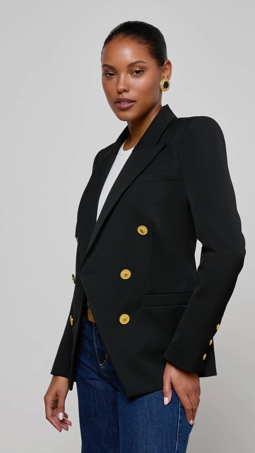 Kyomi Double-Breasted Blazer