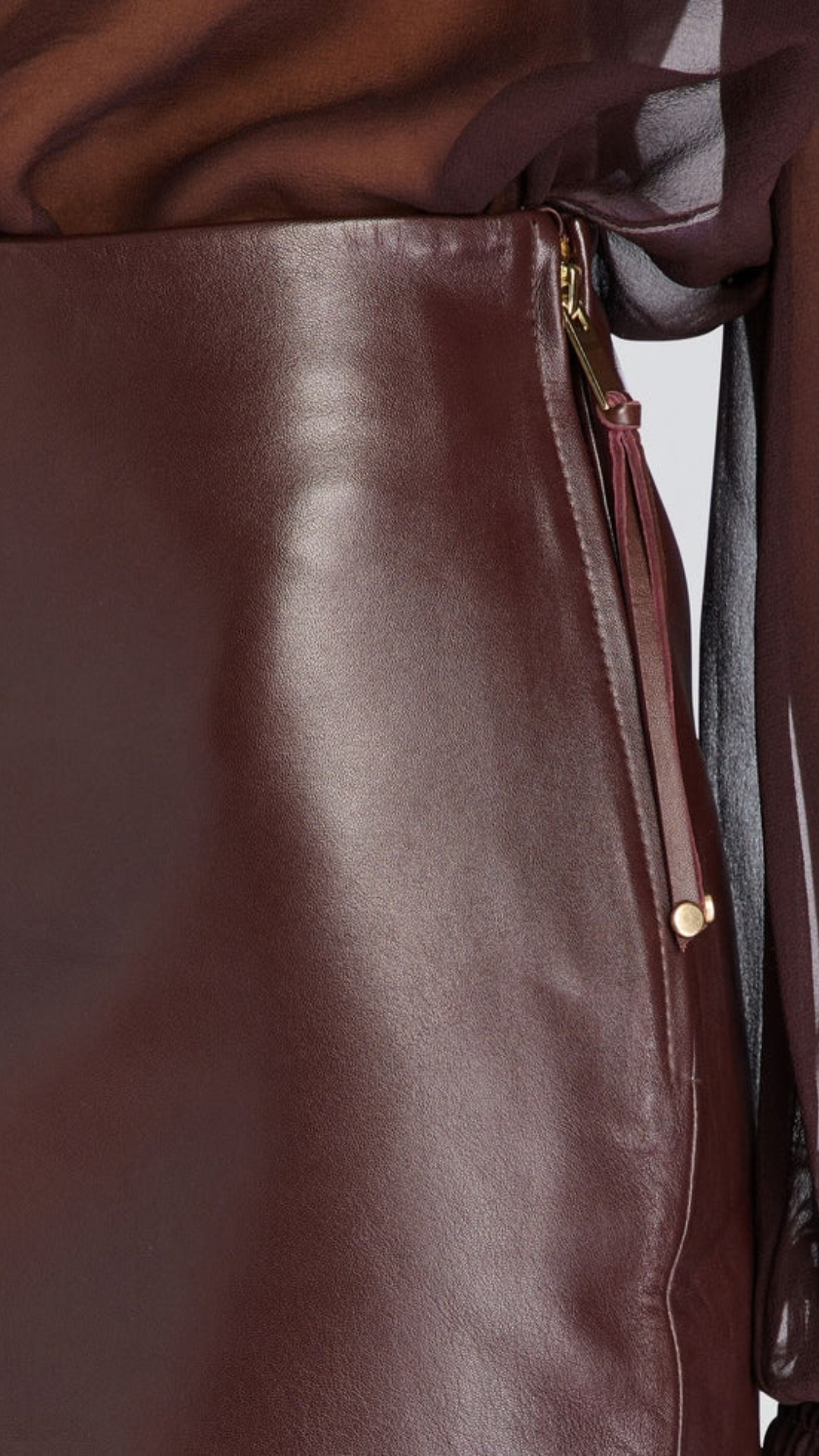 Valerie Leather Skirt