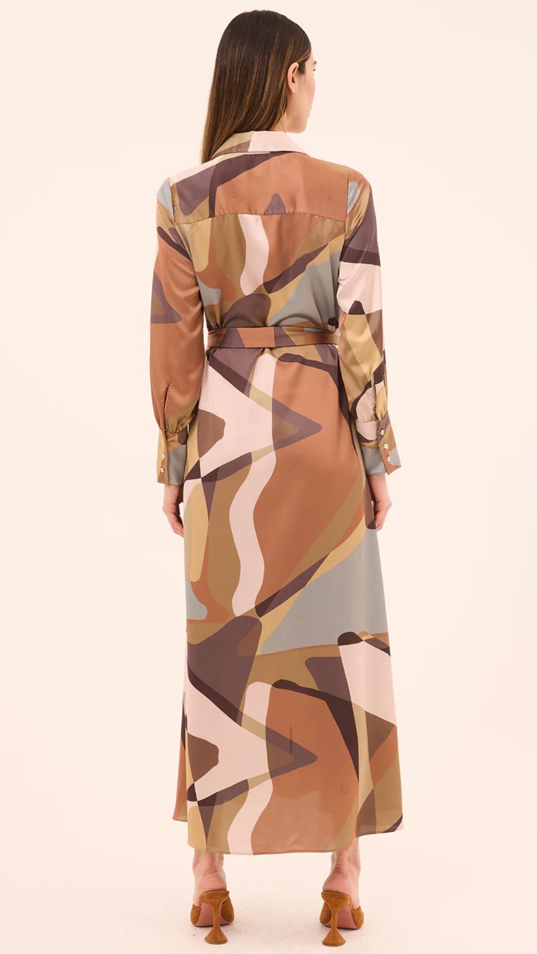 Herminia Dress Abstract - Misa