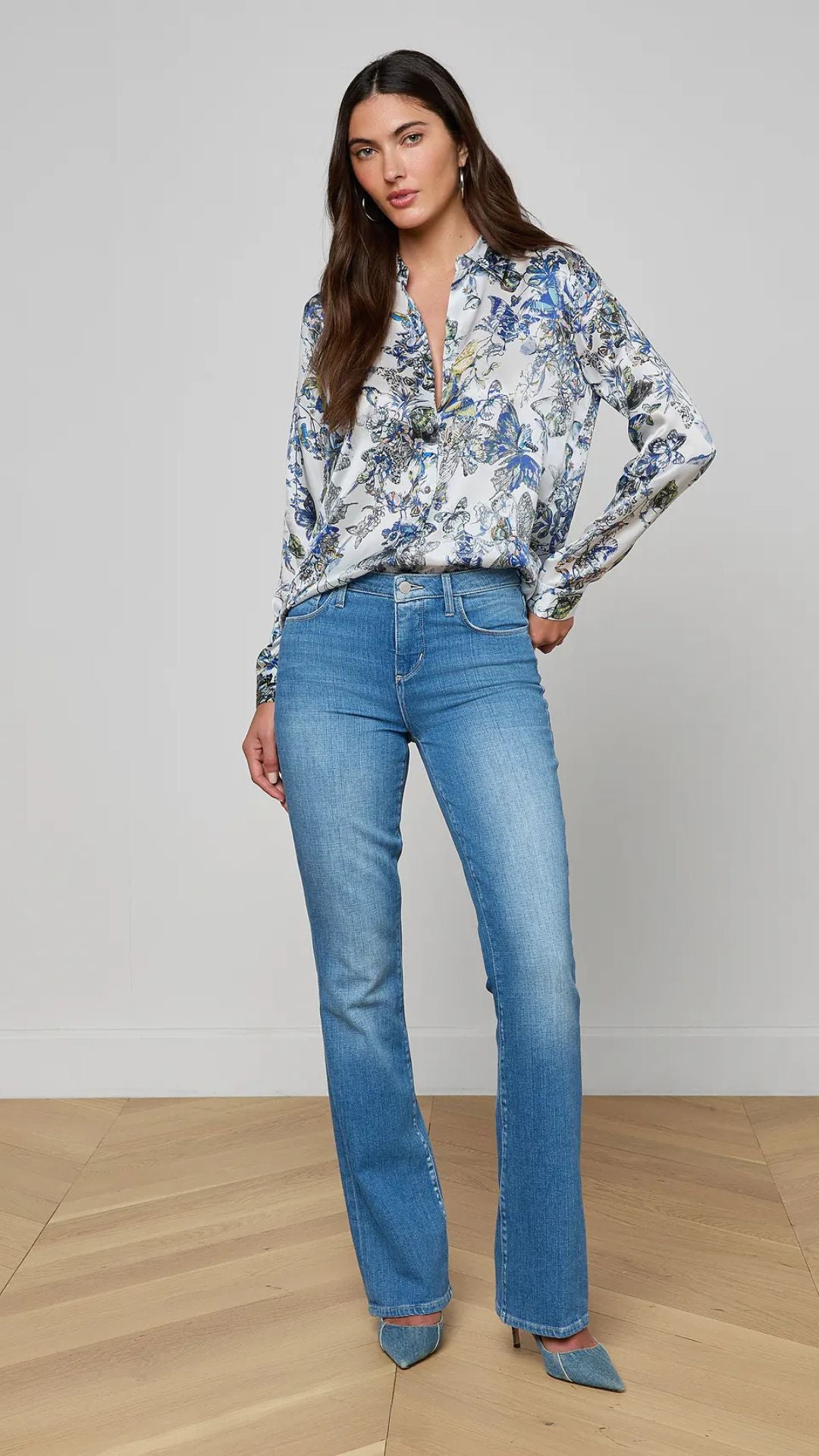 Gmdtwjgb Tyler Silk Blouse - L'Agence