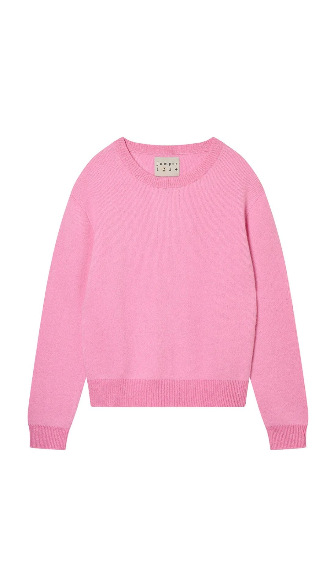 Contrast Lurex Rib Crew - Jumper 1234