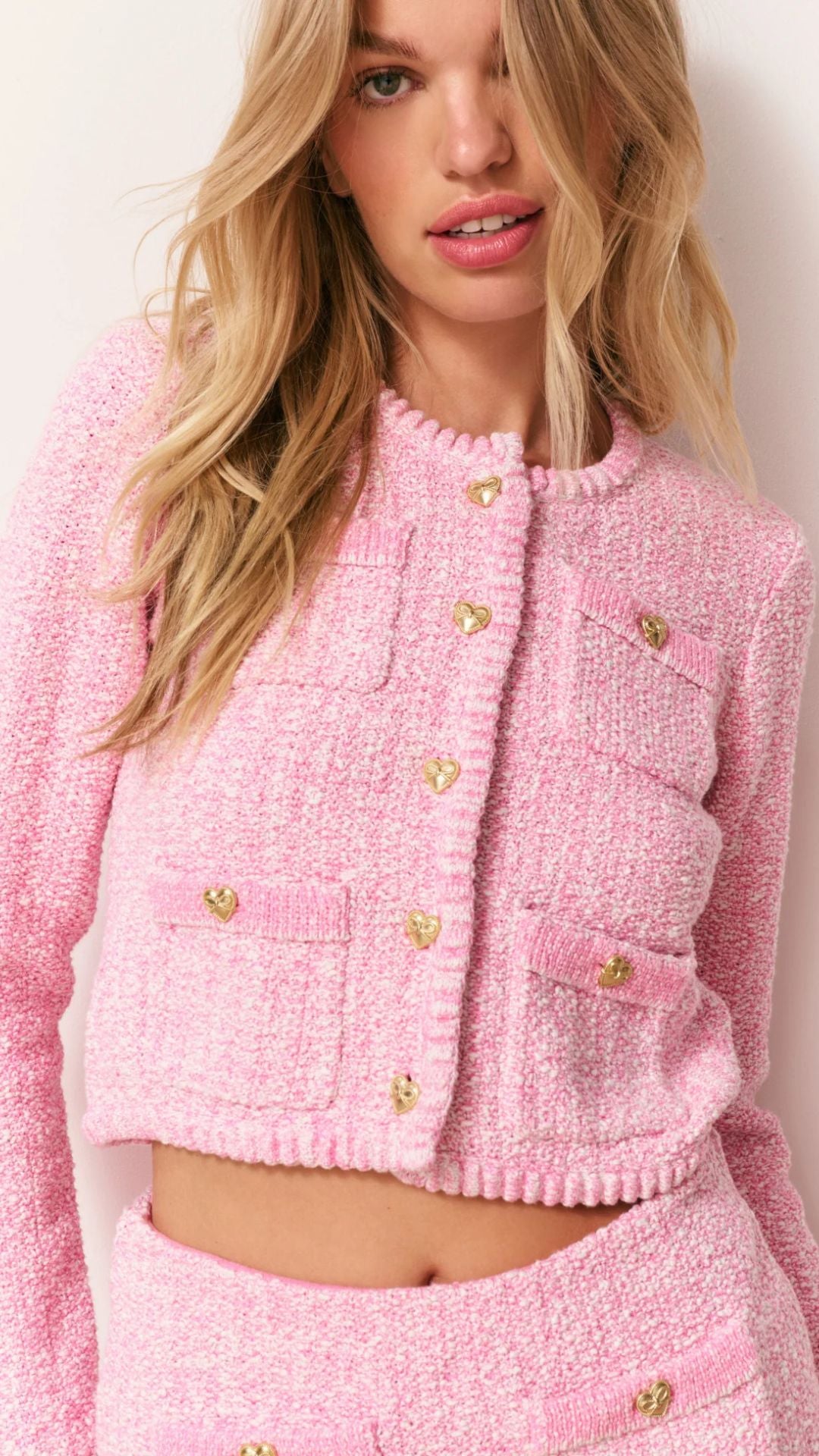 Delcie Cotton Knit Cardigan