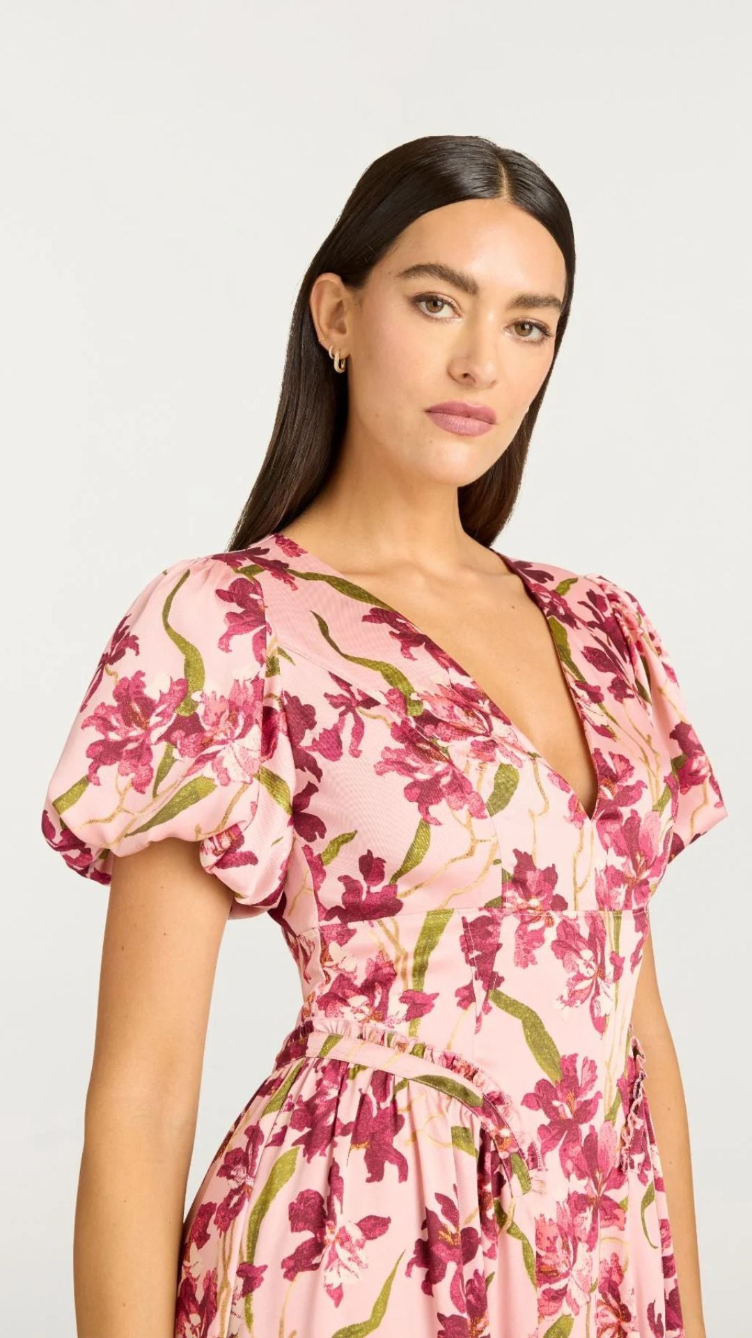 Trailing Hibiscus Kaitlyn Dress
