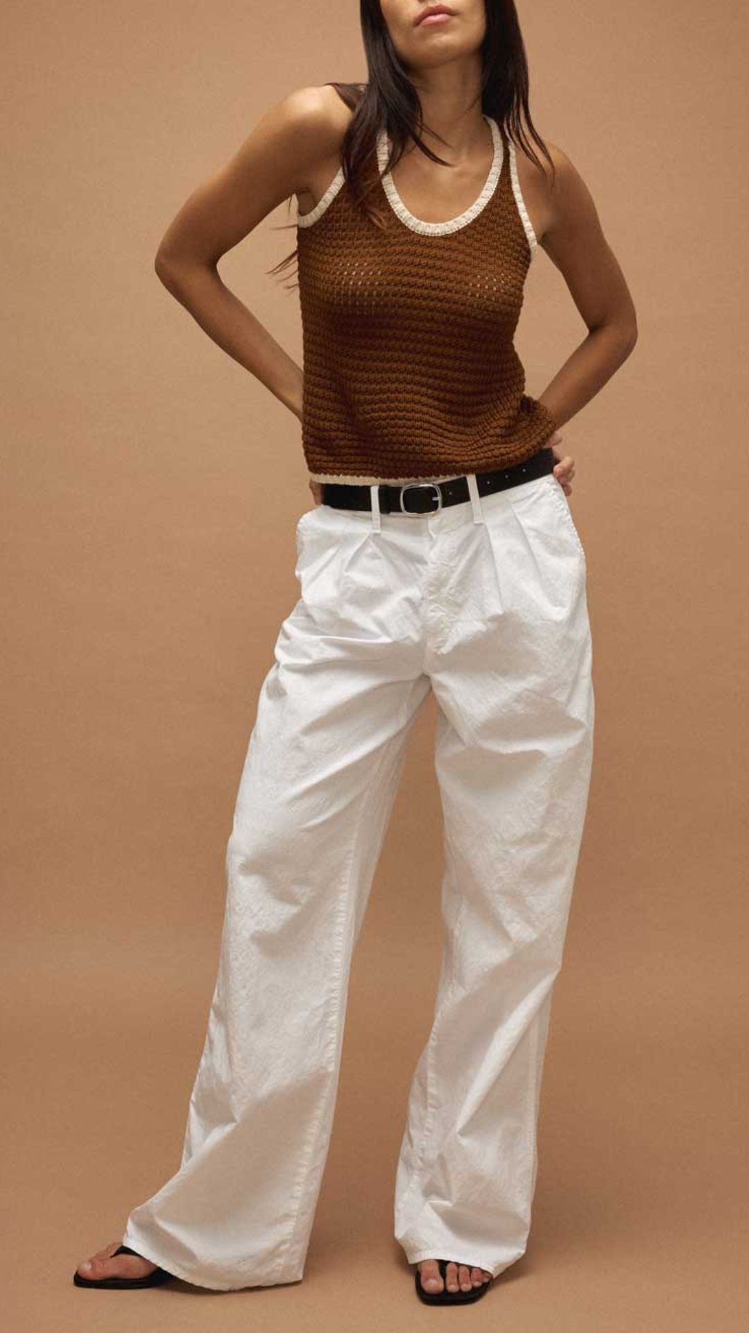 Sheryl Trouser White - Amo Denim