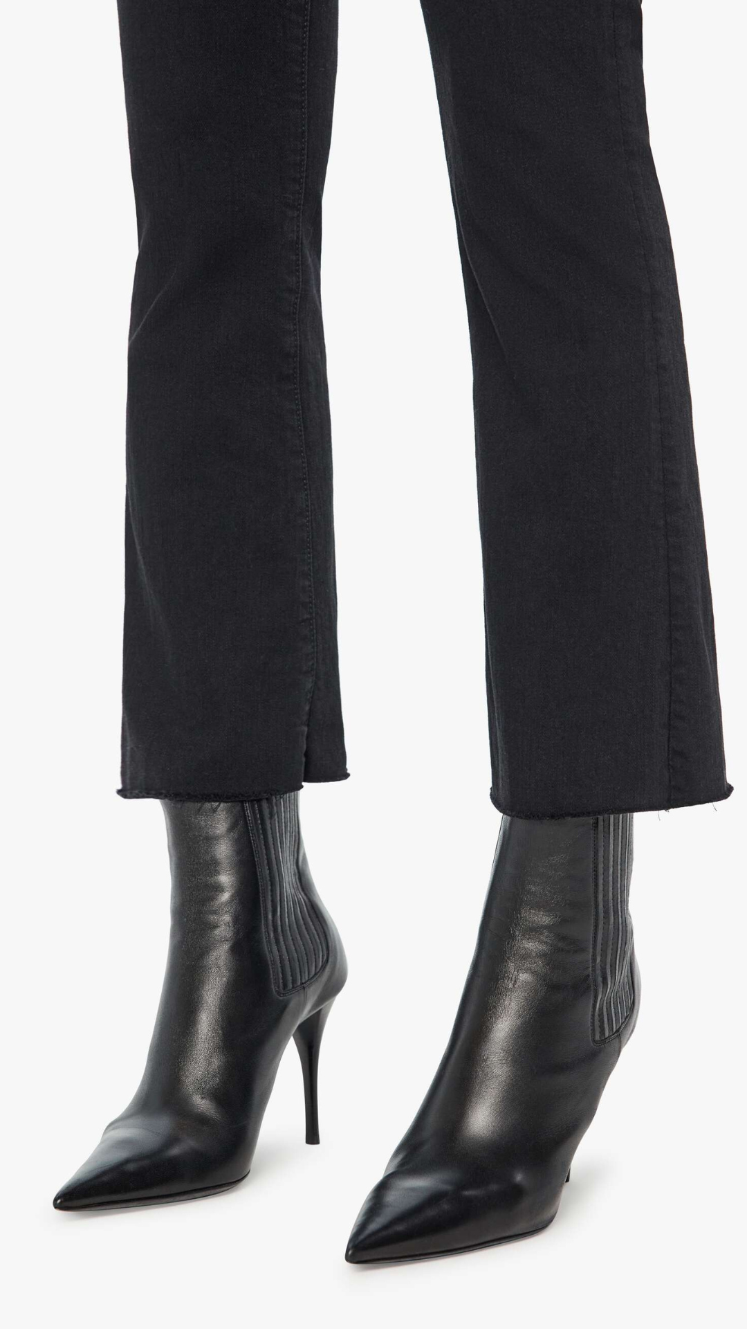 Hustler Ankle Fray Black