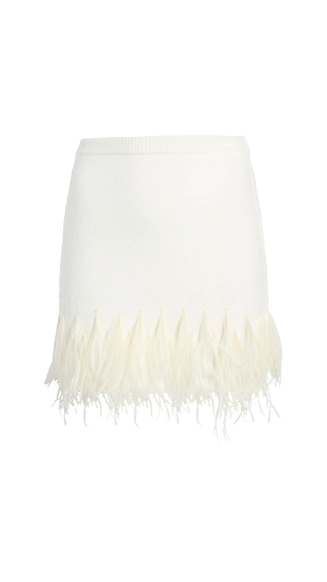 Briana Feather Mini Skirt