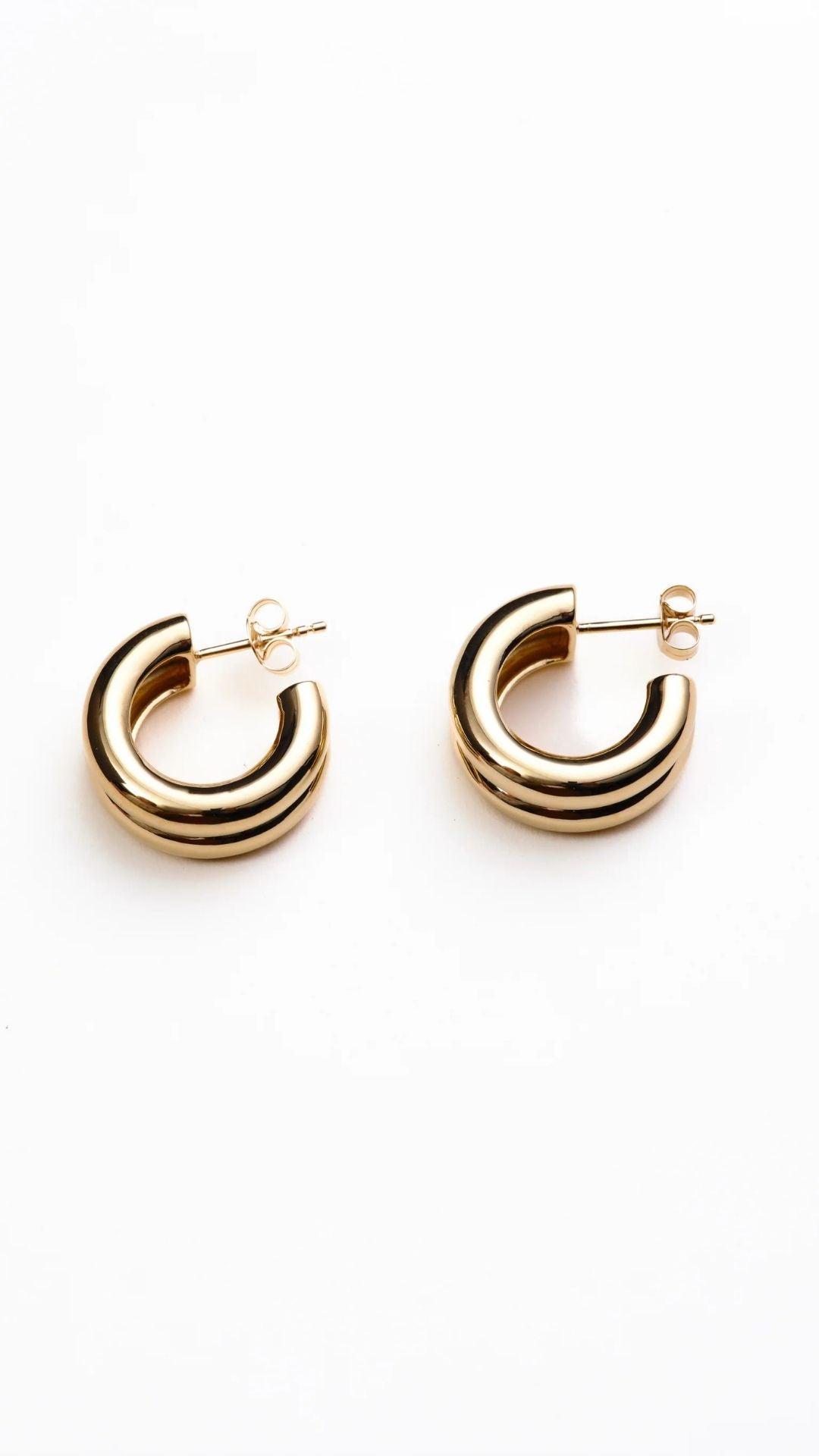 Bobby Double Hoop Earrings