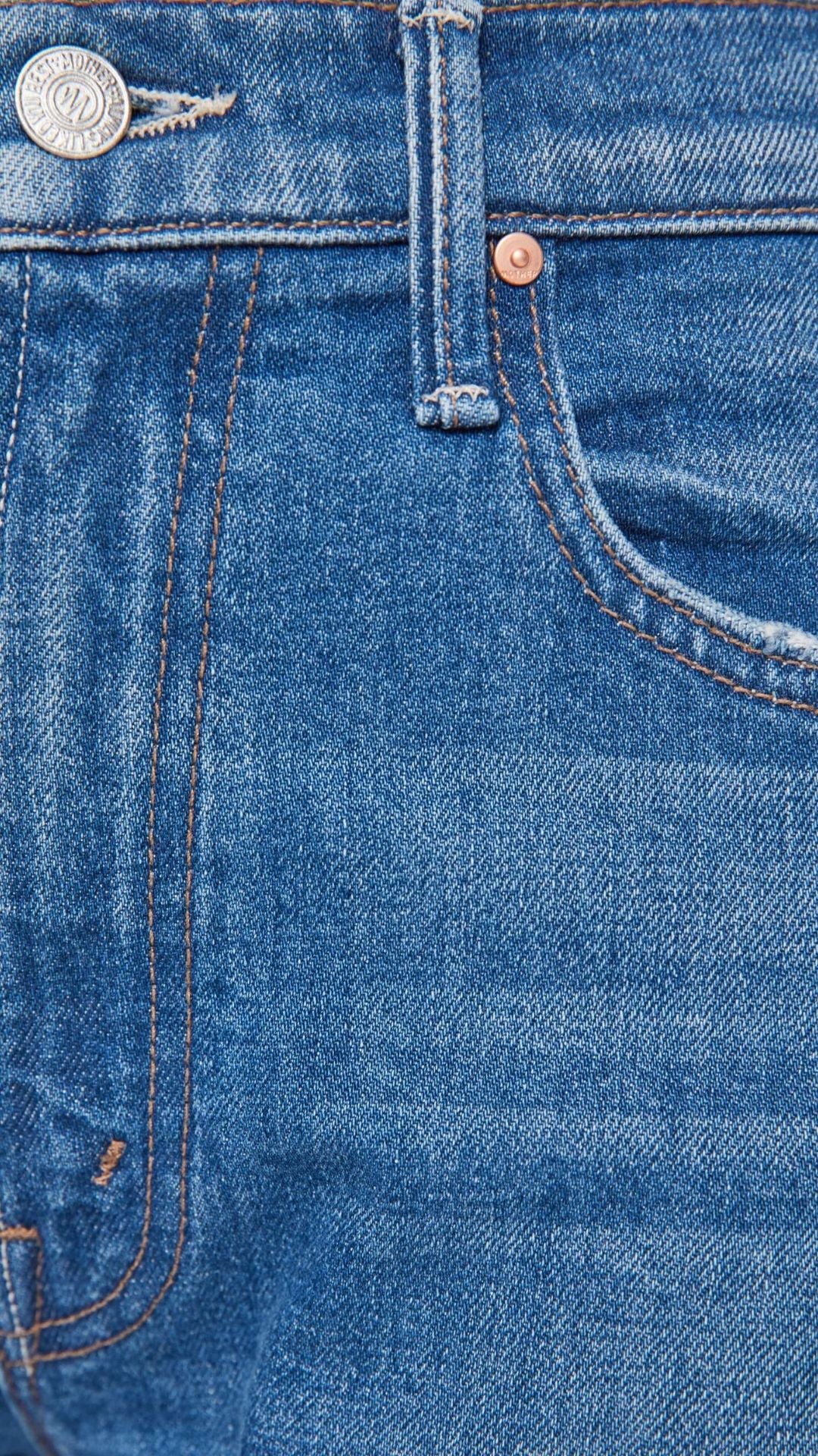 The Mid Rise Lasso Sneak - Mother Denim