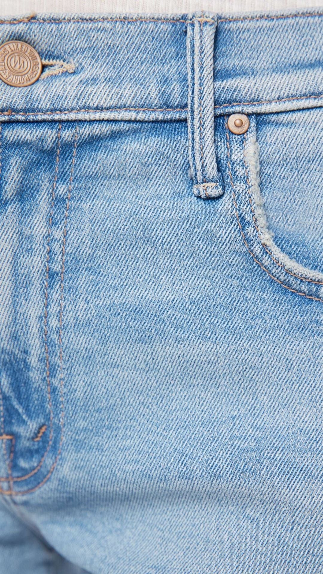 The Mid Rise Maven Sneak - Mother Denim