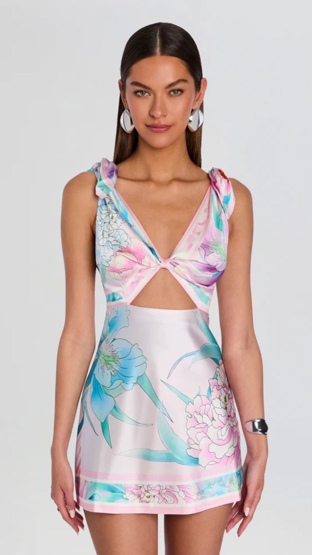 Icelyn Silk Dress