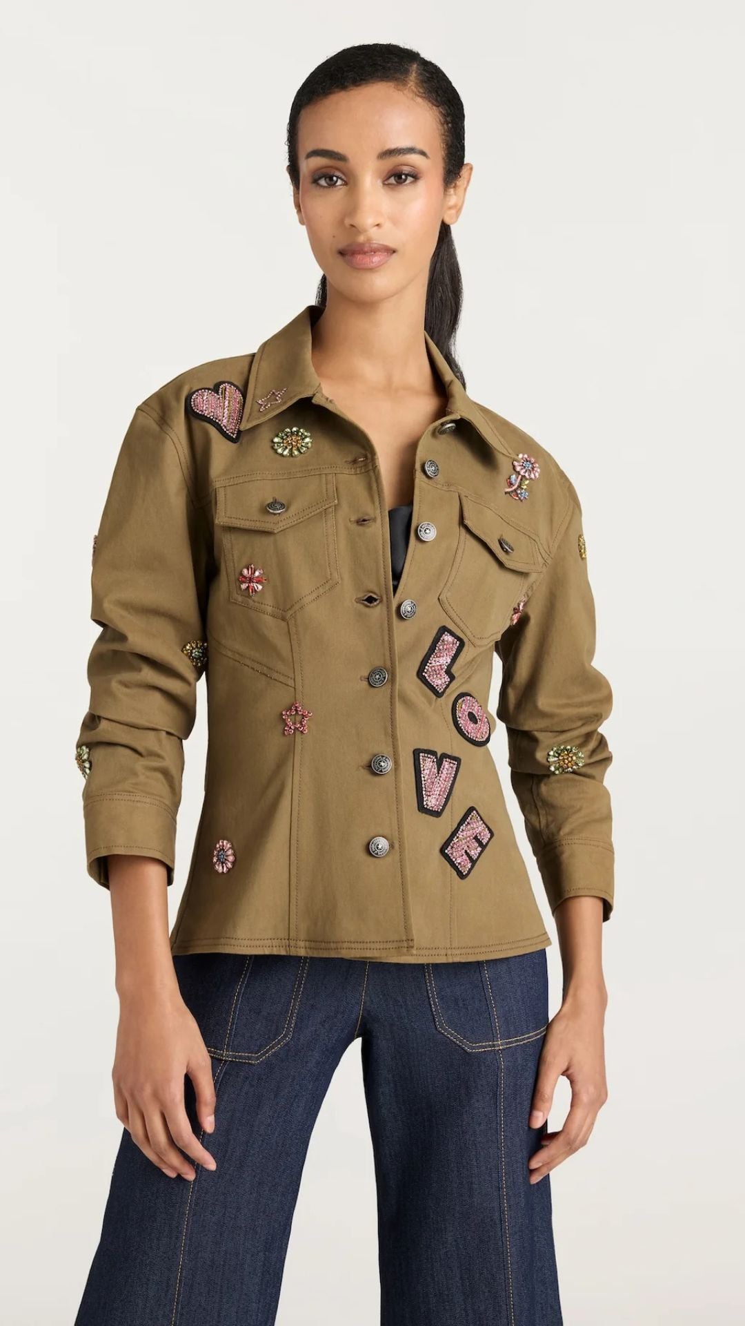 Ditsy Love Schrunched Love Jacket