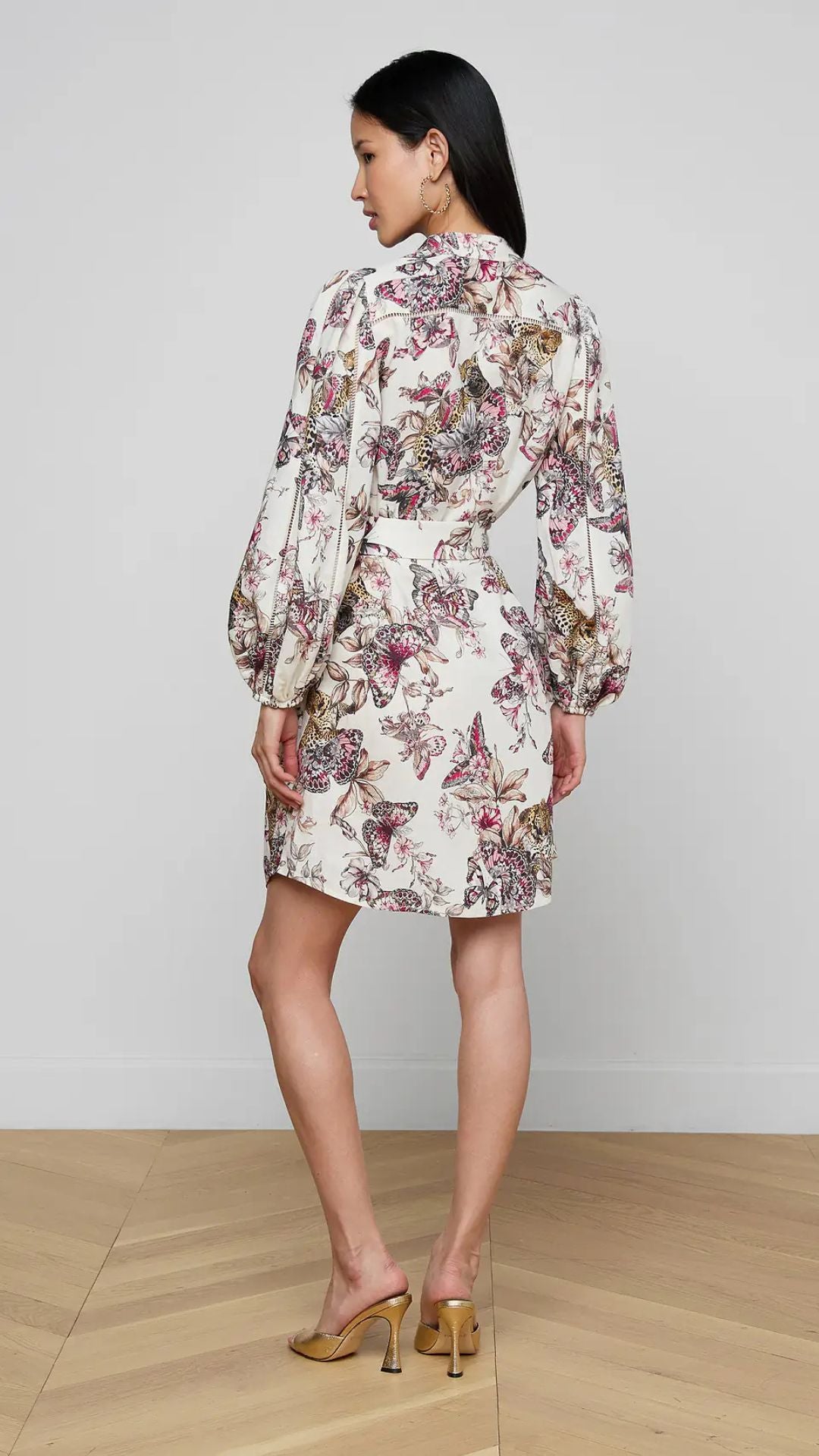Kiersten Long Sleeve Dress - L'Agence